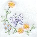 Butterfly & Flower Corner